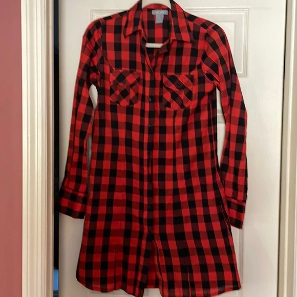 dELiA*s | Dresses | Delias Red And Black Buffalo Check Dress Size Sm |  Poshmark